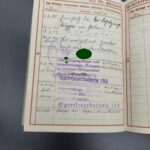 Wehrpass des Unteroffiziers Heinrich Thomas aus Oppenheim/Schornsheim, Inf. Rgt. 650, Sperrfeuerbatterie 132, 2./schw. Flakabt. 540 (Halle-Leuna) 14. Flak-Division – Bild 10