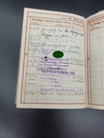 Wehrpass des Unteroffiziers Heinrich Thomas aus Oppenheim/Schornsheim, Inf. Rgt. 650, Sperrfeuerbatterie 132, 2./schw. Flakabt. 540 (Halle-Leuna) 14. Flak-Division – Bild 10
