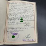 Wehrpass des Unteroffiziers Heinrich Thomas aus Oppenheim/Schornsheim, Inf. Rgt. 650, Sperrfeuerbatterie 132, 2./schw. Flakabt. 540 (Halle-Leuna) 14. Flak-Division – Bild 12