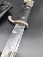 III. Reich Extra Seitengewehr, kurze Ausführung, Hst. AES – Bild 3