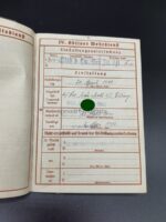 Wehrpass mit Hülle des Obergefreiten Johannes Buchweitz aus Rossenthin (Kolberg), 10./Luftsperr Flakabteilung 201 (Ostfront  & Heimatkriegsgebiet) – Bild 5