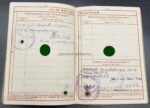 Wehrpass mit Hülle des Obergefreiten Johannes Buchweitz aus Rossenthin (Kolberg), 10./Luftsperr Flakabteilung 201 (Ostfront  & Heimatkriegsgebiet) – Bild 8