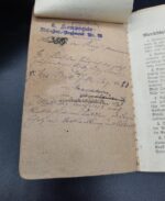 Wehrpass, Soldbuch, Militärpaß und Dokumente des Gefreiten Selmar Weide aus Grosswerther (Nordhausen), Teilnahme 1. & 2. Weltkrieg – Bild 13