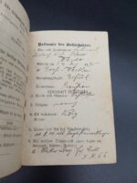Wehrpass, Soldbuch, Militärpaß und Dokumente des Gefreiten Selmar Weide aus Grosswerther (Nordhausen), Teilnahme 1. & 2. Weltkrieg – Bild 23