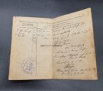 Wehrpass, Soldbuch, Militärpaß und Dokumente des Gefreiten Selmar Weide aus Grosswerther (Nordhausen), Teilnahme 1. & 2. Weltkrieg – Bild 27