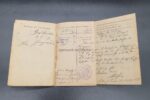 Wehrpass, Soldbuch, Militärpaß und Dokumente des Gefreiten Selmar Weide aus Grosswerther (Nordhausen), Teilnahme 1. & 2. Weltkrieg – Bild 29