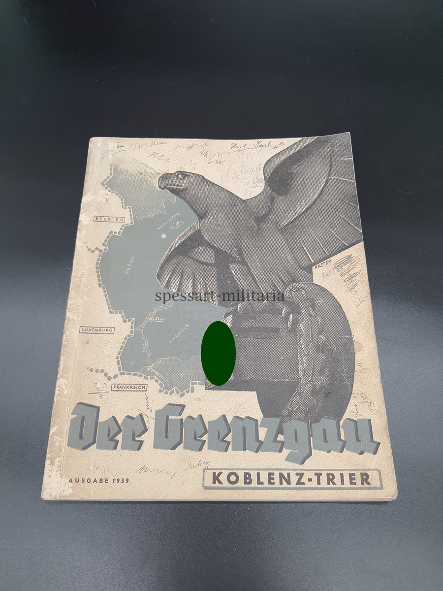 Heft der Grenzgau Koblenz-Trier Feldpostnummer 38528