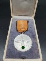 Deutsche Olympia Erinnerungsmedaille 1936 im Etui – Bild 2