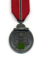 Ostmedaille, Winterschlacht im Osten 1941/42 (Hst. 13 – Gustav Brehmer, Markneukirchen)