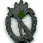 Infanterie Sturmabzeichen in Silber, Hst. Fritz Zimmermann, Stuttgart