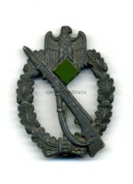 Infanterie Sturmabzeichen in Silber, Hst. Fritz Zimmermann, Stuttgart