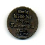 Abzeichen Ewig bleibt der Toten Tatenruhm 25. Juli 1934-1938