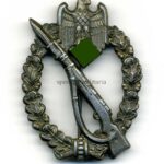 Infanterie Sturmabzeichen in Bronze, Hst. Gebrüder Wegerhoff, Lüdenscheid (GWL)