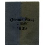 Verleihungstüte Eisernes Kreuz 2. Klasse 1939, Hst. 44 (Jakob Bengel, Oberstein)