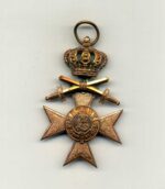 Bayern Militär Verdienstkreuz 3.Klasse mit Krone und Schwertern