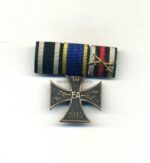 Braunschweig Kriegsverdienstkreuz 1914 2. Klasse an Feldspange