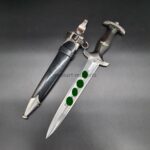 M33 SS-Dienstdolch mit Steilgehänge, des Doppelherstellers RZM 941 / 38 SS Eickhorn Solingen, - MINT