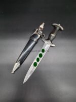 M33 SS-Dienstdolch mit Steilgehänge, des Doppelherstellers RZM 941 / 38 SS Eickhorn Solingen, - MINT