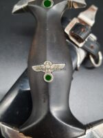 M33 SS-Dienstdolch mit Steilgehänge, des Doppelherstellers RZM 941 / 38 SS Eickhorn Solingen, - MINT – Bild 3