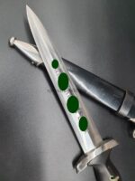 M33 SS-Dienstdolch mit Steilgehänge, des Doppelherstellers RZM 941 / 38 SS Eickhorn Solingen, - MINT – Bild 11