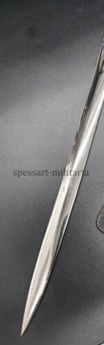 Weimarer Republik Reichswehr Säbel für Offiziere schlichter Ausführung, Clemen & Jung Waffen- und Metallwarenfabrik (Cqh),  Solingen – Bild 5