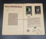 Fotomappe Arbeitsgau XXV Wiesbaden Arbeitsdienst-Ehrendienst, Kaub am Rhein (Burg Pfalzgrafenstein) Niederwalddenkmal Reichsarbeitdienst + Luftwaffe Fotos – Bild 3