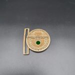 Feldbindenschloss für Politische Leiter der NSDAP, Hst. RZM M4/46