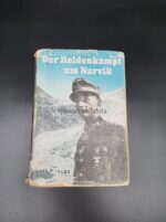 Buch Der Heldenkampf um Narvik, Geschenk des Preisschießen 3.Nebelwerfer Abtteilung 5