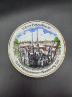 Teller 12,8cm Flakzwilling 40 Wanderung 1981