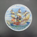 Teller Volkswandertag 1984 Spanische Galleone