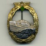 Kriegsmarine Schnellboot-Kriegsabzeichen 1.Form