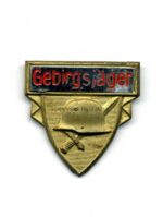 Anstecknadel 3.Reich Gebirgsjäger