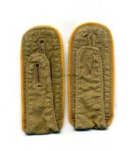 Luftwaffe Afrikakorps Paar Schulterklappen für Unteroffiziere Fallschirmjäger / fliegendes Personal – Bild 2