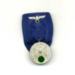 Wehrmacht Dienstauszeichnung 4. Klasse für 4 Jahre an Einzelspange