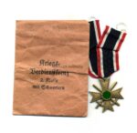 Kriegsverdienstkreuz 2. Klasse mit Schwertern, Hst. Emil Hermann & Co, Gablonz