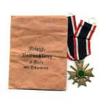 Kriegsverdienstkreuz 2. Klasse mit Schwertern, Hst. Emil Hermann & Co, Gablonz