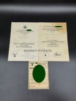 Urkunden Uffz. 8./Eisb.Pi.Regt.1