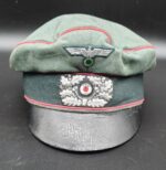 Wehrmacht Heer Feldmütze alter Art für einen Offizier im Generalstab Erel – Bild 3
