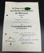 Urkunden III.J.G.77, Füs.Batl.340 – Bild 3
