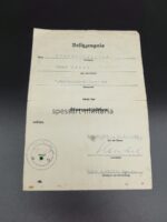 Urkunden 7. Artillerie Regiment 186 – Bild 4