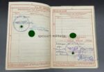 Wehrpass Flak. Ers. Abt. 62 Oldenburg/ Pz. Jäger Abt.22(L) – Bild 11
