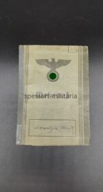Wehrpass Inf. Rgt. 688, Inf. Ers. Batl. 40, Gren. Ers. Btl. 63