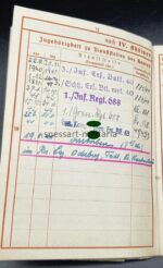 Wehrpass Inf. Rgt. 688, Inf. Ers. Batl. 40, Gren. Ers. Btl. 63 – Bild 6