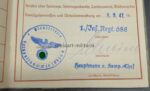 Wehrpass Inf. Rgt. 688, Inf. Ers. Batl. 40, Gren. Ers. Btl. 63 – Bild 9