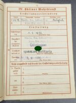 Wehrpass 2. Pz-Gren.Rgt.74 gefallen – Bild 10