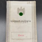 Wehrpass Inf.Rgt. 463, Gren.Rgt. 226, gefallen in Russland