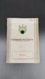 Wehrpass Inf.Rgt. 463, Gren.Rgt. 226, gefallen in Russland