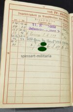 Wehrpass Inf Rgt 389. gefallen – Bild 7