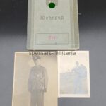 Wehrpass Inf. Rgt. 348 San. Feldwebel