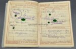 Wehrpass Inf. Rgt. 348 San. Feldwebel – Bild 8